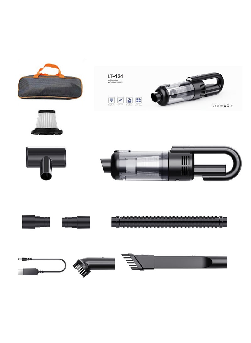 Multifunctional wireless car vacuum cleaner Handheld portable vacuum cleaner Home car dual-purpose vacuum cleaner