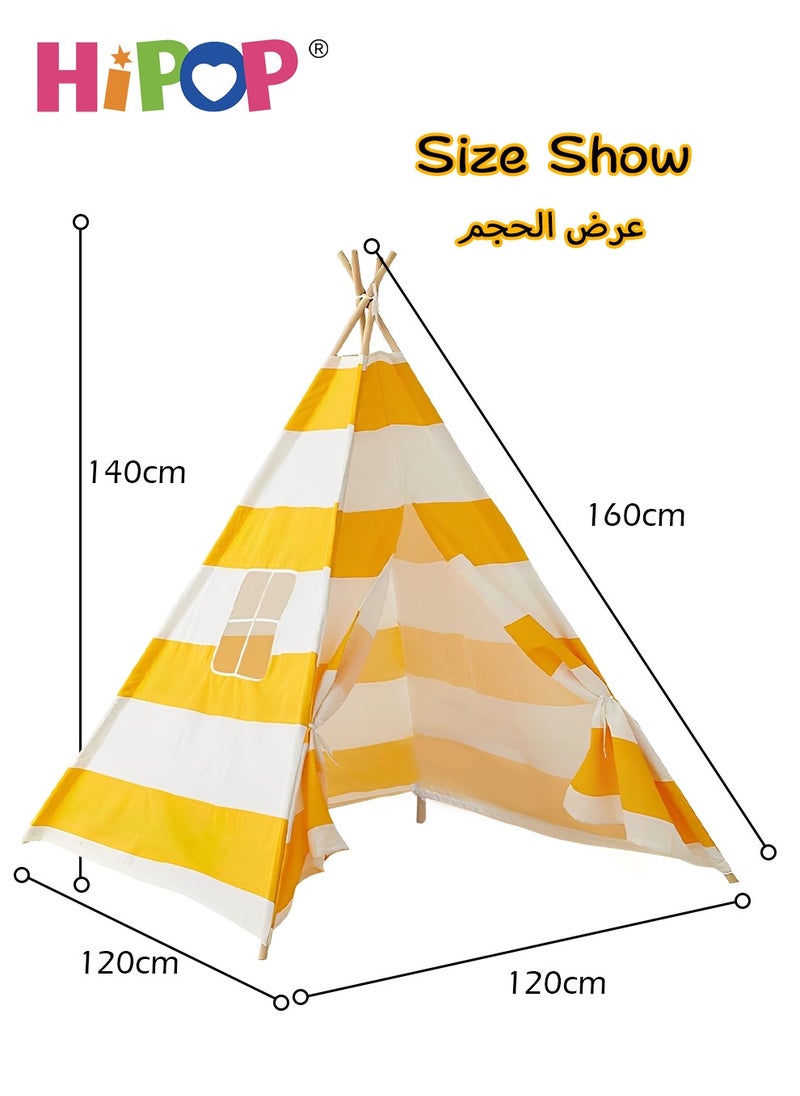 Play House Tent for Kids,Breathable and Foldable,Children Indoor Playhouse 160*160*140cm