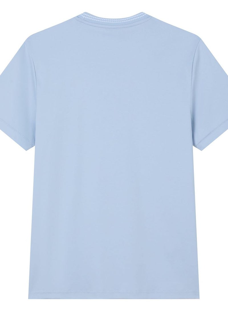 GIORDANO Men's Slim Fit Liquid Touch Cotton Tee - Image 4