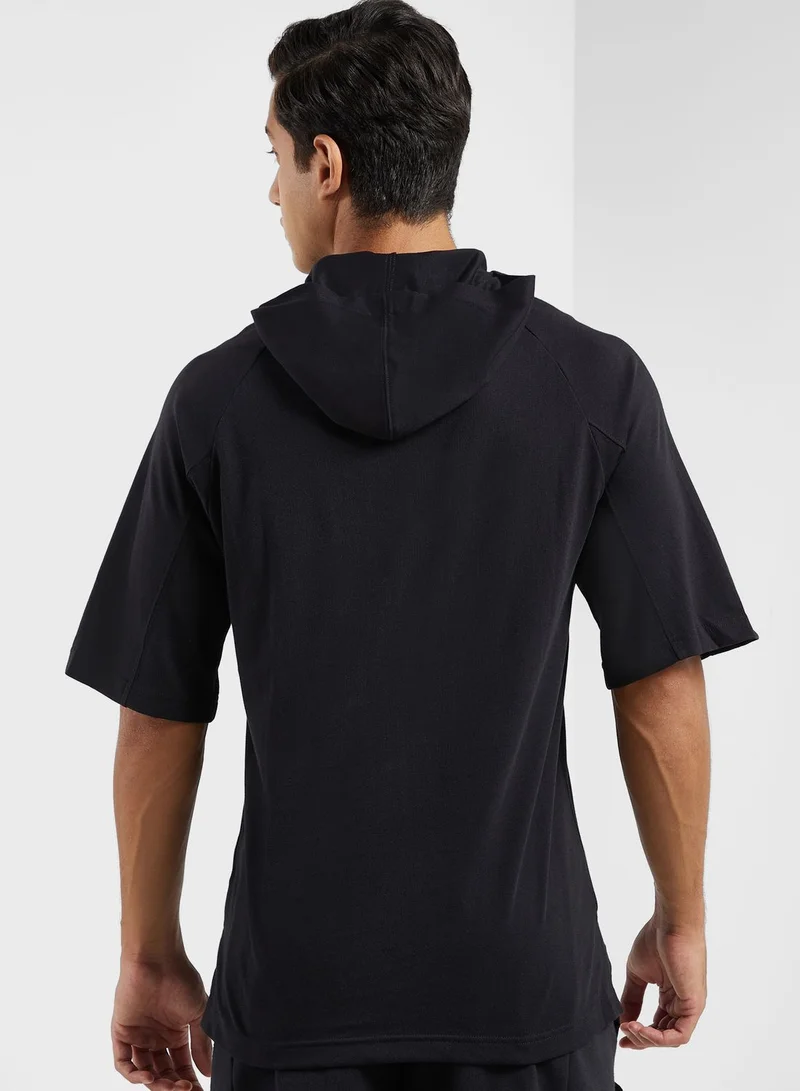 Reebok Wor Graphic Ss Hoodie