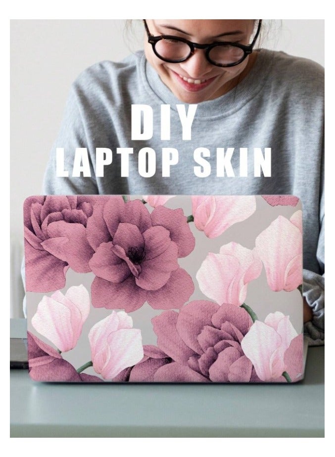 Protective sticker for a laptop measuring 15.6-16 inches, wonderful design and colors, one piece - Image 1