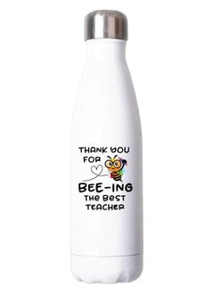 PRINTSHOP4ME Teacher's Day Gift | Thermal Water Bottle Flask | for Teachers | Gift from Students to Teachers | Ideal for Birthday, Appreciation, Thank You Gift | 17oz  - Image 1
