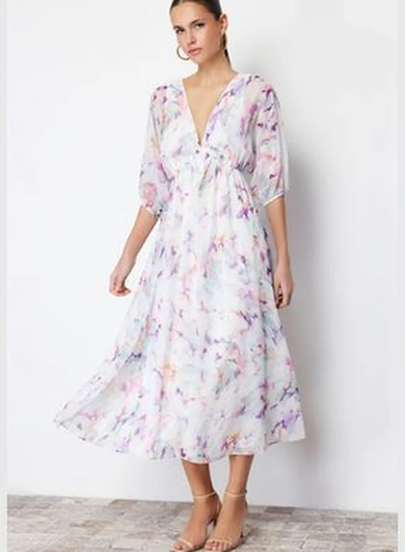 trendyol Floral Print Dress