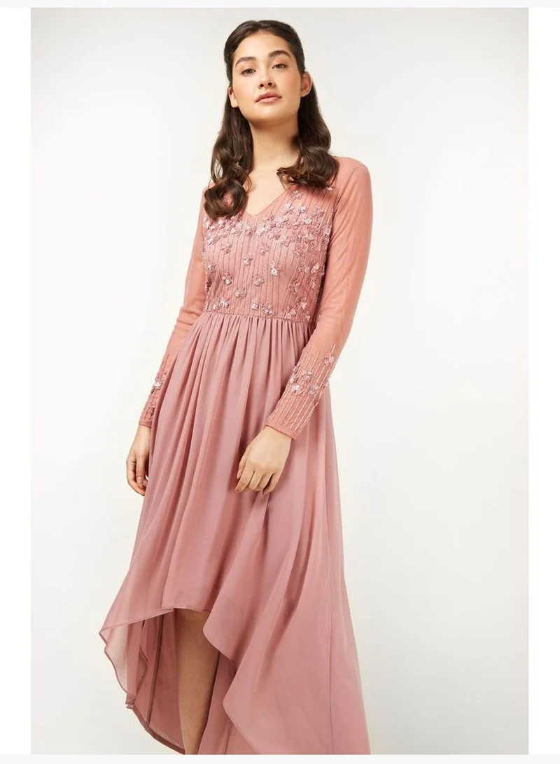 ليتل مسترس Little Mistress Pink High Low Dress