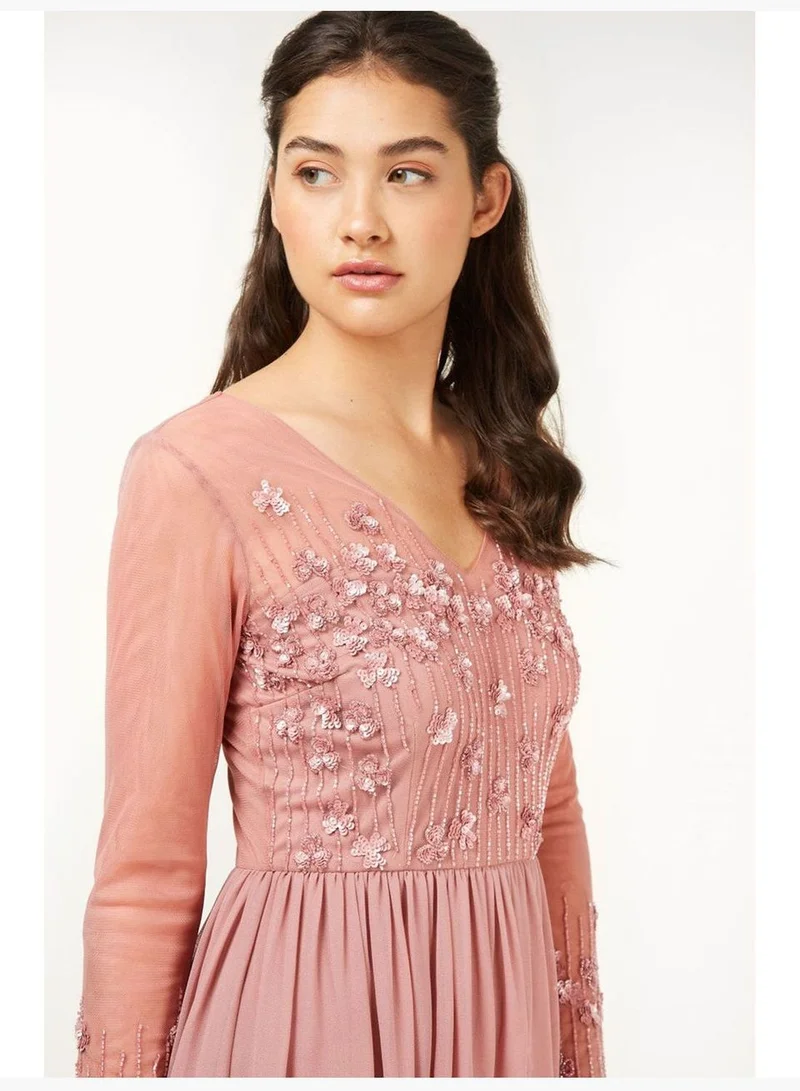 ليتل مسترس Little Mistress Pink High Low Dress
