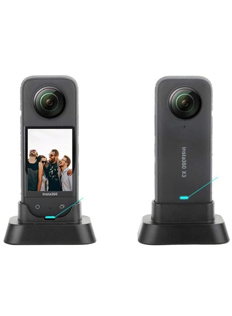 SOLARAE Stable Desktop Mount Holder for Insta360 One X3 Panoramic Camera - Stand Support Base Bracket Stabilizer for Enhanced Stability and Performance. - Image 2