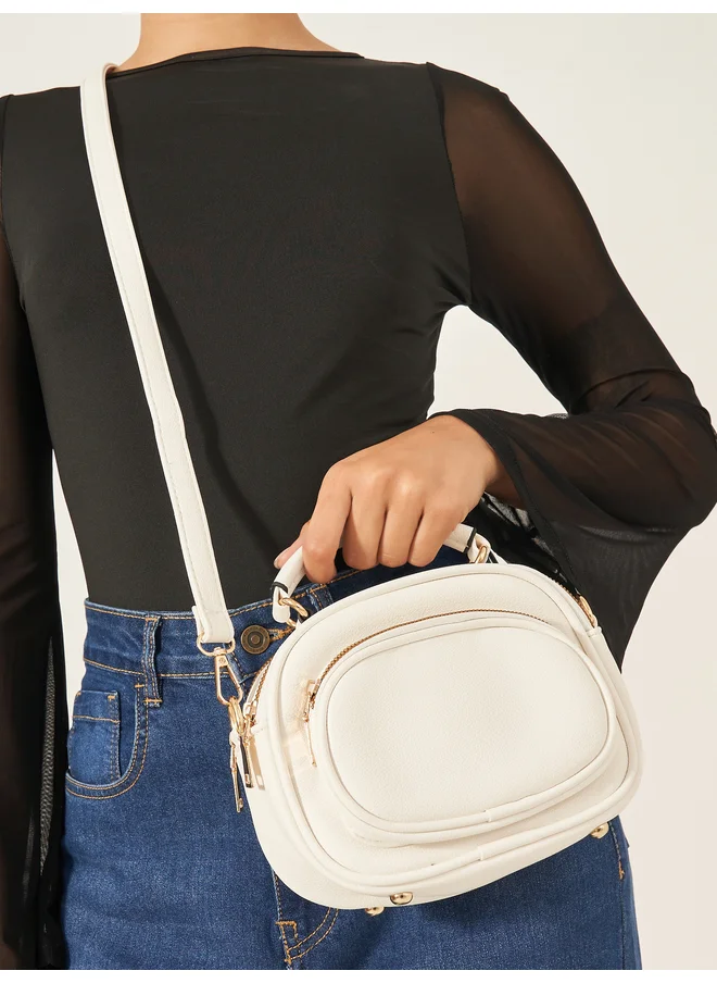 ستايلي Styli Front Pocket Crossbody Bag