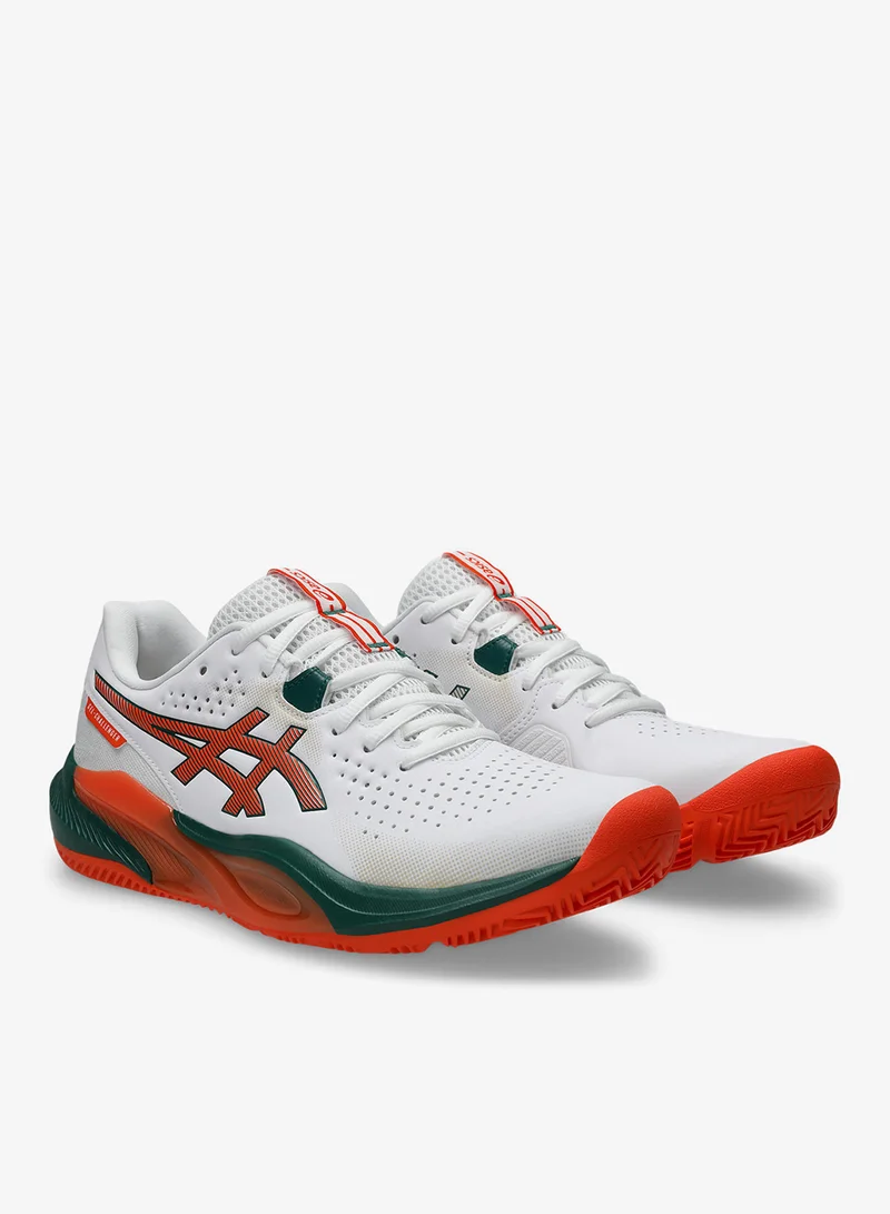 Asics WHITE/ENERGY ORANGE Gel-Challenger 15 Padel for Men | Best Price UAE