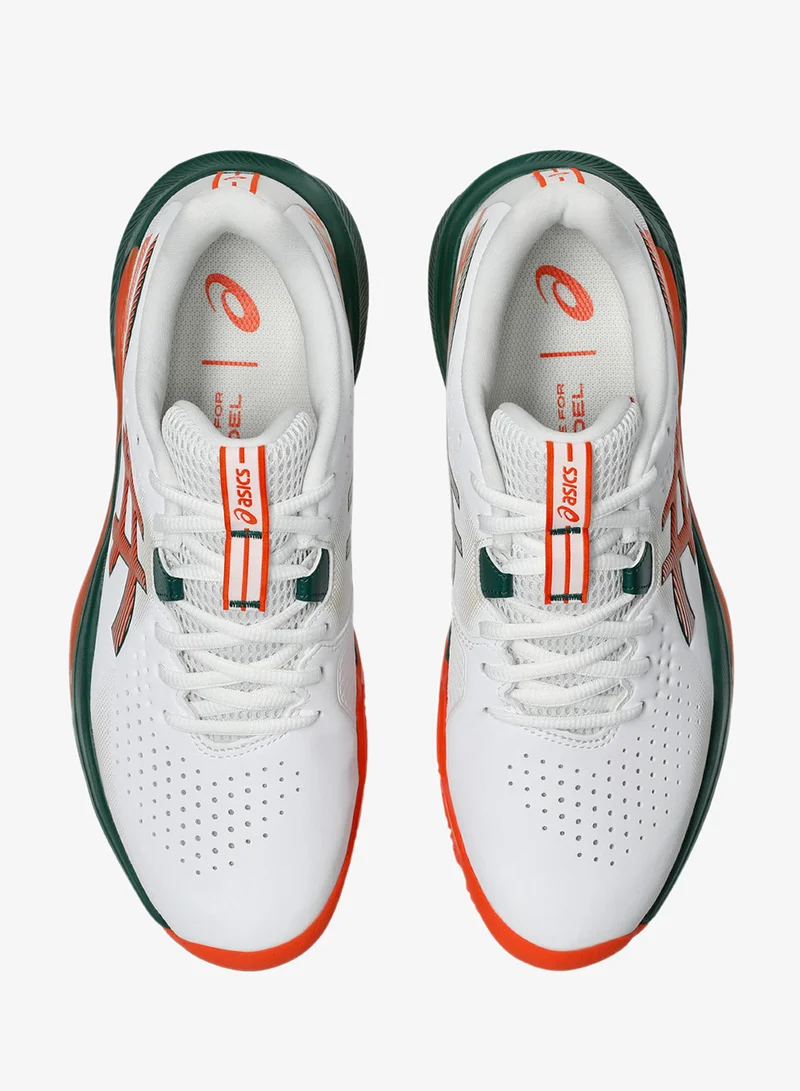 Asics WHITE/ENERGY ORANGE Gel-Challenger 15 Padel for Men | Best Price UAE