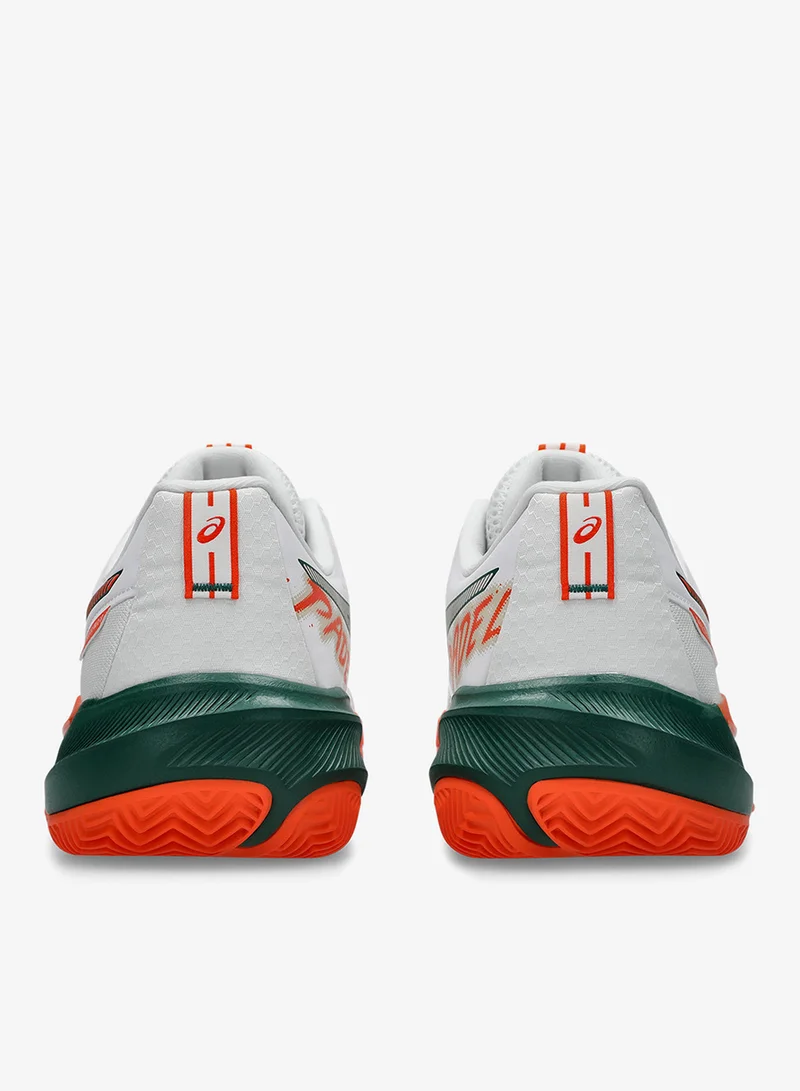 Asics WHITE/ENERGY ORANGE Gel-Challenger 15 Padel for Men | Best Price UAE