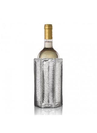 Vacu Vin Active Cooler Wine Chiller - Reusable, Flexible Wine Bottle Cooler - Silver - Wine Cooler Sleeve For Standard Size Bottles - Insulated Wine Bottle Chiller to Keep Wine Cold and Refreshing - pzsku/ZD70D087584943CBA7ECBZ/45/_/1728458470/26c82fe0-6875-4b2a-8b02-6712813b32dd