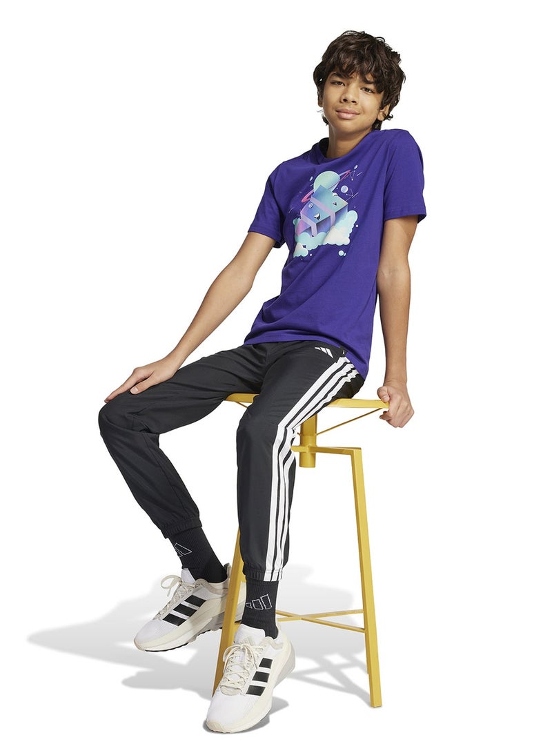 Adidas Youth All Day I Dream About Graphic T-Shirt - Image 5