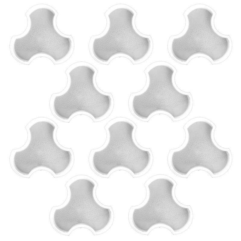 Reyal Plastic Jambo Colorado Paver Block mould60mm Interlocking Paver MouldPack of 10