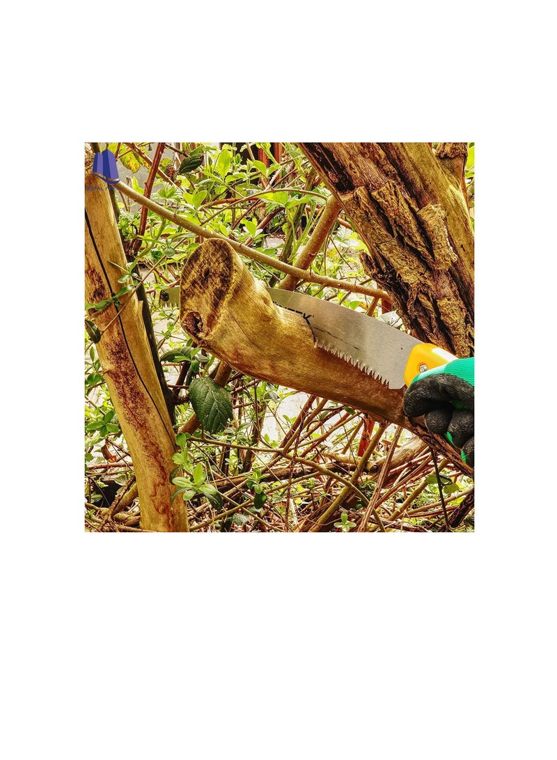 13 Inch Replace Samurai Curved Comfortable Garden & Tree Hand Pruning Saw with Plastic Holder.  - Image 3