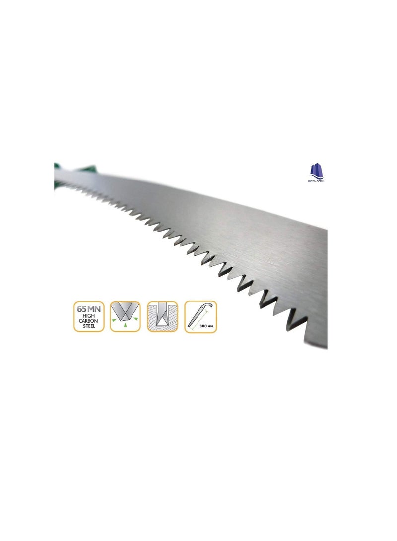 13 Inch Replace Samurai Curved Comfortable Garden & Tree Hand Pruning Saw with Plastic Holder.  - Image 2