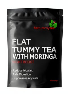 Winstown Flat Tummy Tea With Moringa ,Detox Tummy Tea Bags, 28 Days Weight Loss Slimming Tea, Detox Tea Support Healthy Digestive And Metabolism  - Image 1