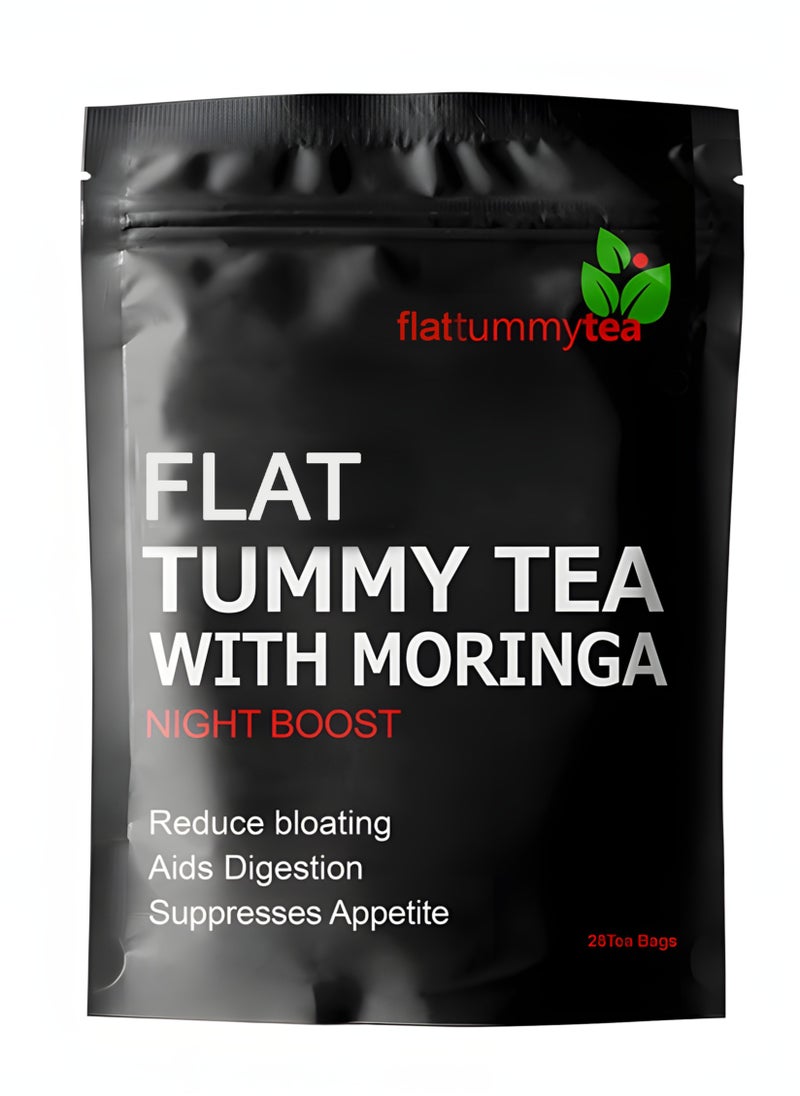 Winstown - Flat Tummy Tea With Moringa ,Detox Tummy Tea Bags, 28 Days Weight Loss Slimming Tea, Detox Tea Support Healthy Digestive And Metabolism - Image 1
