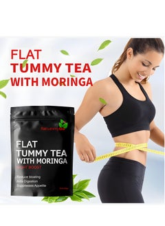 Winstown Flat Tummy Tea With Moringa ,Detox Tummy Tea Bags, 28 Days Weight Loss Slimming Tea, Detox Tea Support Healthy Digestive And Metabolism  - Image 2