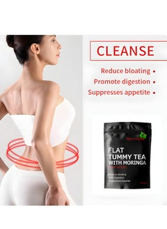 Winstown Flat Tummy Tea With Moringa ,Detox Tummy Tea Bags, 28 Days Weight Loss Slimming Tea, Detox Tea Support Healthy Digestive And Metabolism  - Image 3