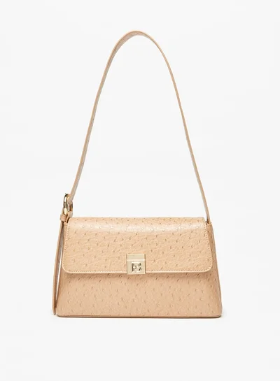 Flora Bella By Shoexpress Textured Shoulder Bag