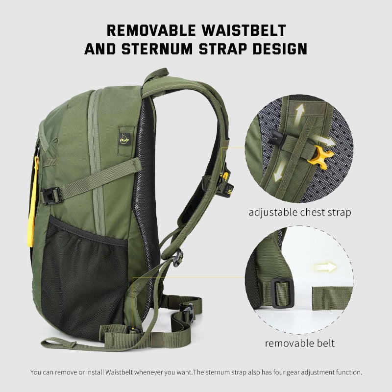 SKYSPER Small Hiking Backpack, 20L/30L Lightweight Travel Backpacks Hiking Daypack for Women Men - Image 3