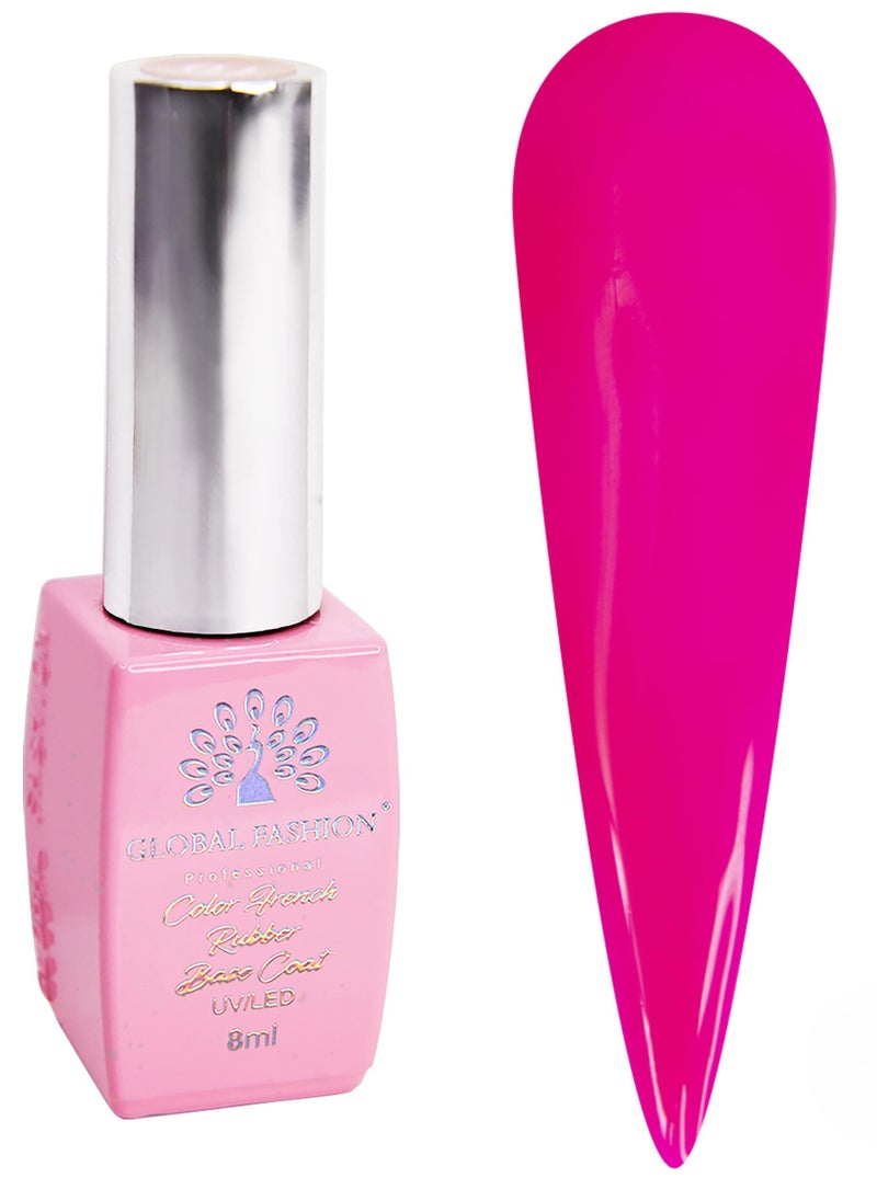 GLOBAL FASHION - GLOBAL FASHION-NEON RUBBER BASE, 8 ML, 09 - Image 1