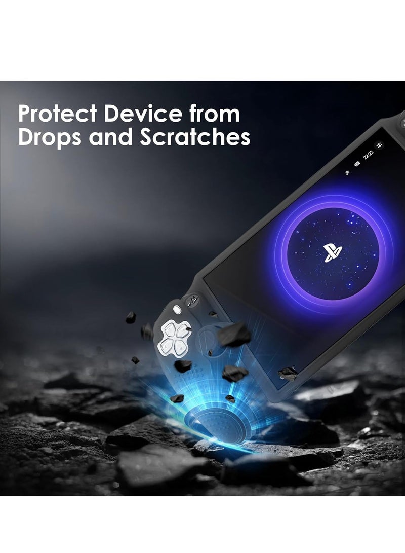 Black Silicone Case for Playstation Portal - Shock Absorbent, Anti-Fingerprint & Scratch Resistant Cover - Image 5