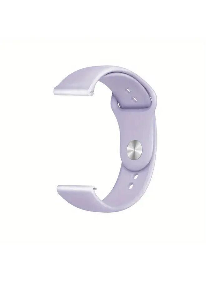 22mm White Soft Strap For Samsung Galaxy Watch 7 6 5 4 Huawei GT 4 3 2 - Image 5