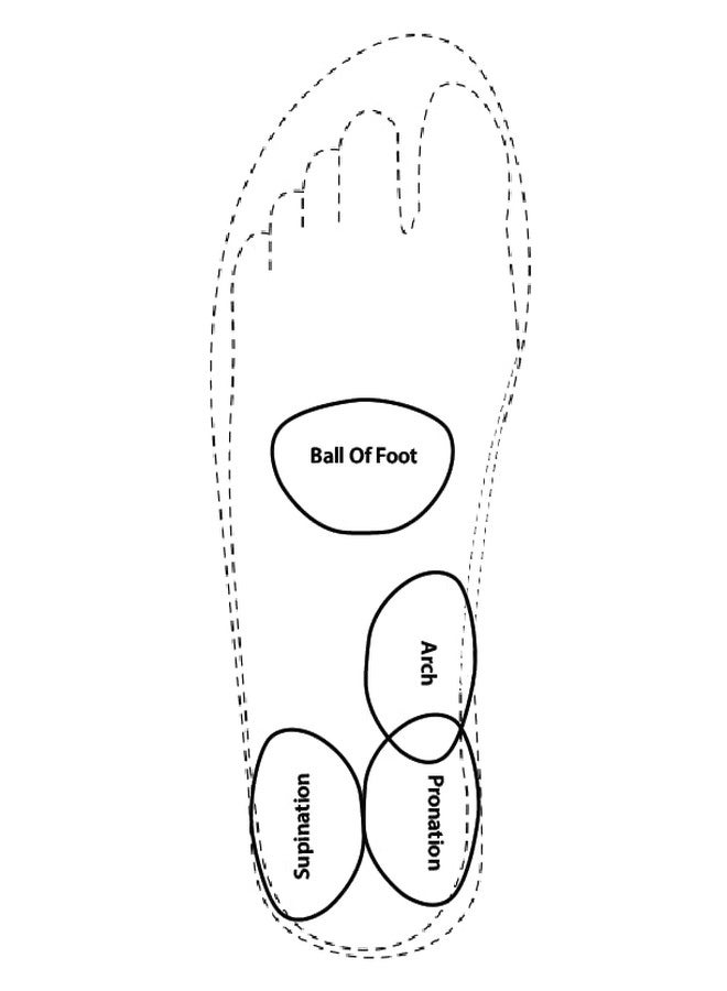 Soul Insole نعل داخلي لاصق من الجل لعلاج فرط الكب، والكب، ودعم قوس القدم، أو عظام مشط القدم - قابل للتكديس والغسل، لعلاج التهاب اللفافة الأخمصية، والورم العصبي، وألم مشط القدم - Image 5