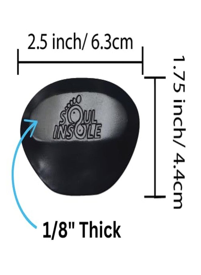 Soul Insole نعل داخلي لاصق من الجل لعلاج فرط الكب، والكب، ودعم قوس القدم، أو عظام مشط القدم - قابل للتكديس والغسل، لعلاج التهاب اللفافة الأخمصية، والورم العصبي، وألم مشط القدم - Image 3