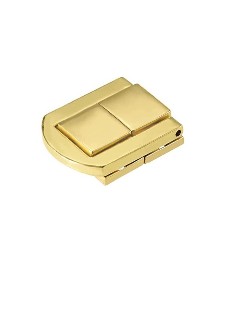 Robustline Toggle Latch, Retro Style Decorative Hasp Jewelery Suitcase Box Catch w Screws, 4 Pcs (8) - Image 1