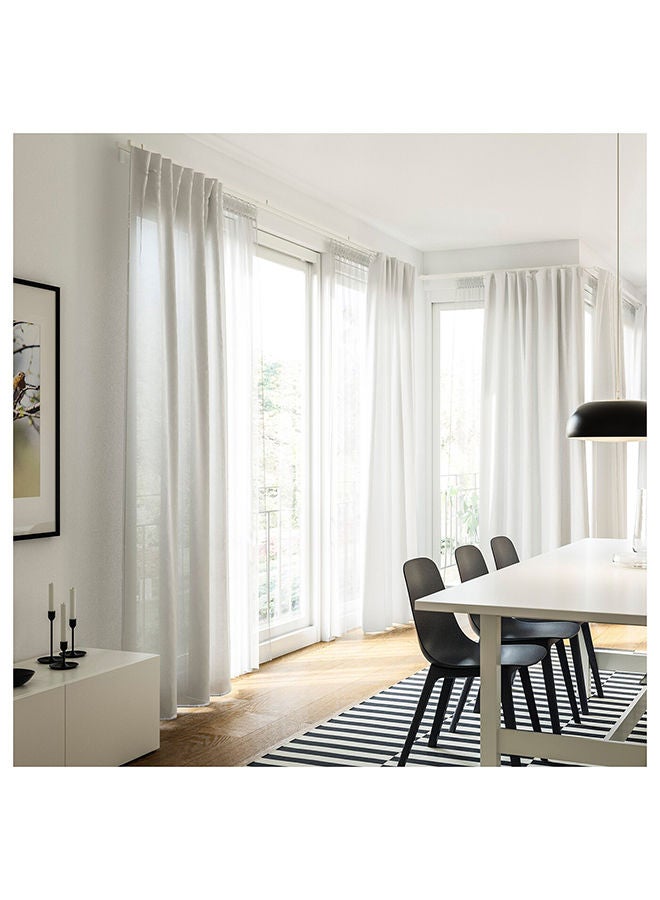 NIBEMINENT Wall Fitting White 12cm  - Image 3