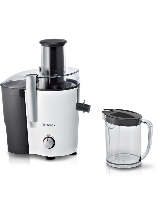 بوش Centrifugal juicer VitaJuice 2 700 W White, anthracite MES25A0 700 W MES25A0 White - Image 3