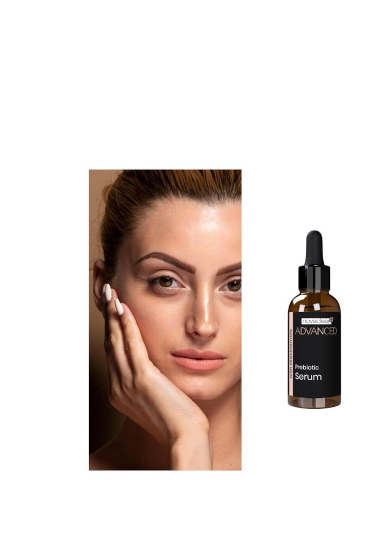 نوفاكلير Novaclear Advanced Prebiotic Serum with 10% Niacinamide – Pore Minimizing, Sebum Control & Microbiome Balance – Oil Control Complex, Squalane & Botanicals – Matte Finish – Ideal Under Makeup – 30 ML - Image 5