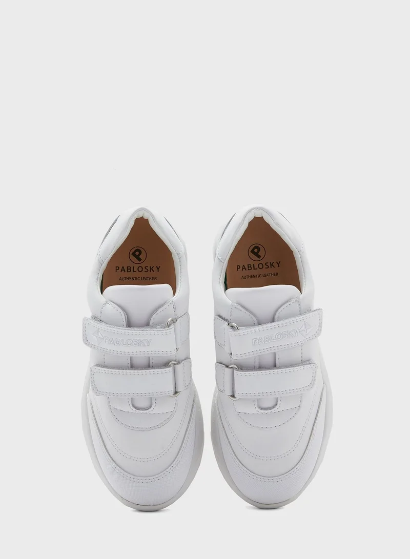 Pablosky Youth Velcro Low Top Sneakers