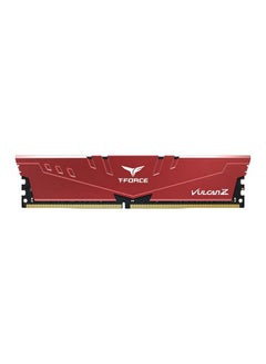 TeamGroup TeamGroup T-Force Vulcan Z 8GB 3200MHz (3200MT/s) CL16 Red DDR4 UDIMM Desktop Gaming Memory, Metal Heatsink, Supports XMP 2.0, Compatible with Intel/AMD CPU, High Performance, Low Latency RAM Module  - Image 1