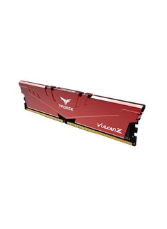 TeamGroup TeamGroup T-Force Vulcan Z 8GB 3200MHz (3200MT/s) CL16 Red DDR4 UDIMM Desktop Gaming Memory, Metal Heatsink, Supports XMP 2.0, Compatible with Intel/AMD CPU, High Performance, Low Latency RAM Module  - Image 4
