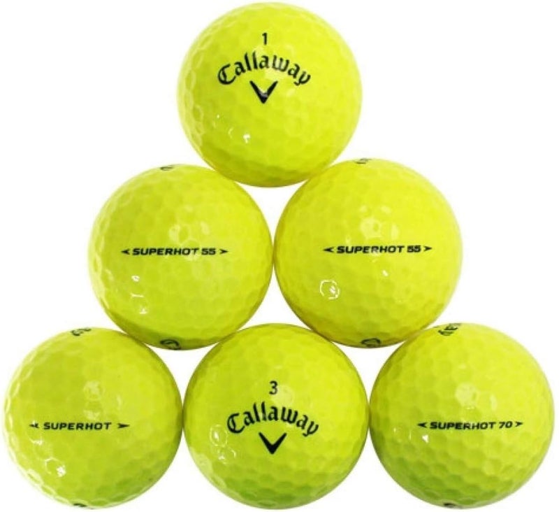 Yellow Premium Brand Golf Balls