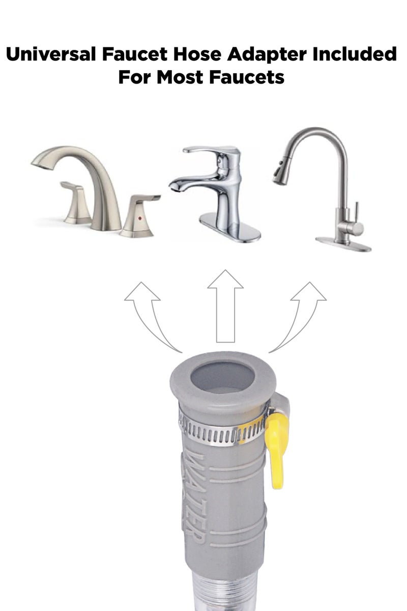 إنوف إن مكة طقم شطاف  بيديه   المحمول للسفر. شطاف مرحاض مع فلتر وخرطوم 3 متر - Image 4