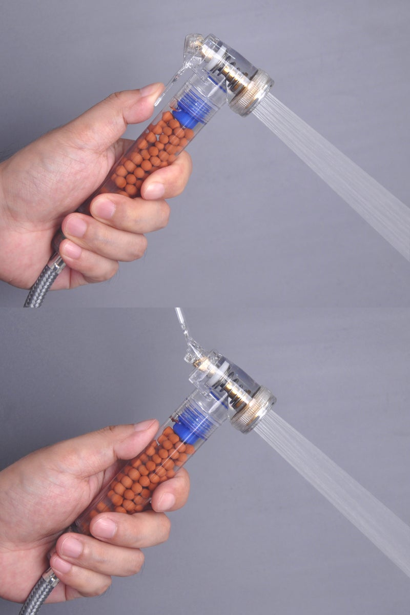 إنوف إن مكة طقم شطاف  بيديه   المحمول للسفر. شطاف مرحاض مع فلتر وخرطوم 3 متر - Image 2