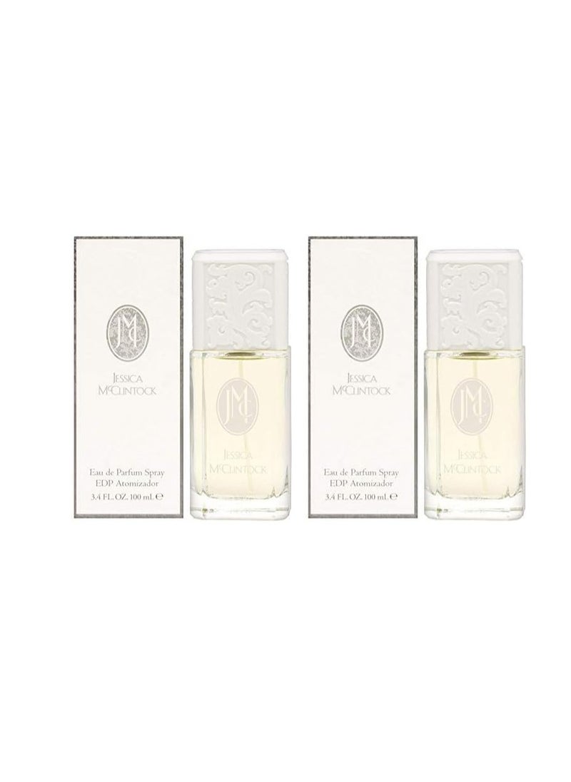 Jessica McClintock - Jessica McClintock Eau de Parfum Spray, 3.4 Fluid Ounce (Pack of 2) - Image 1