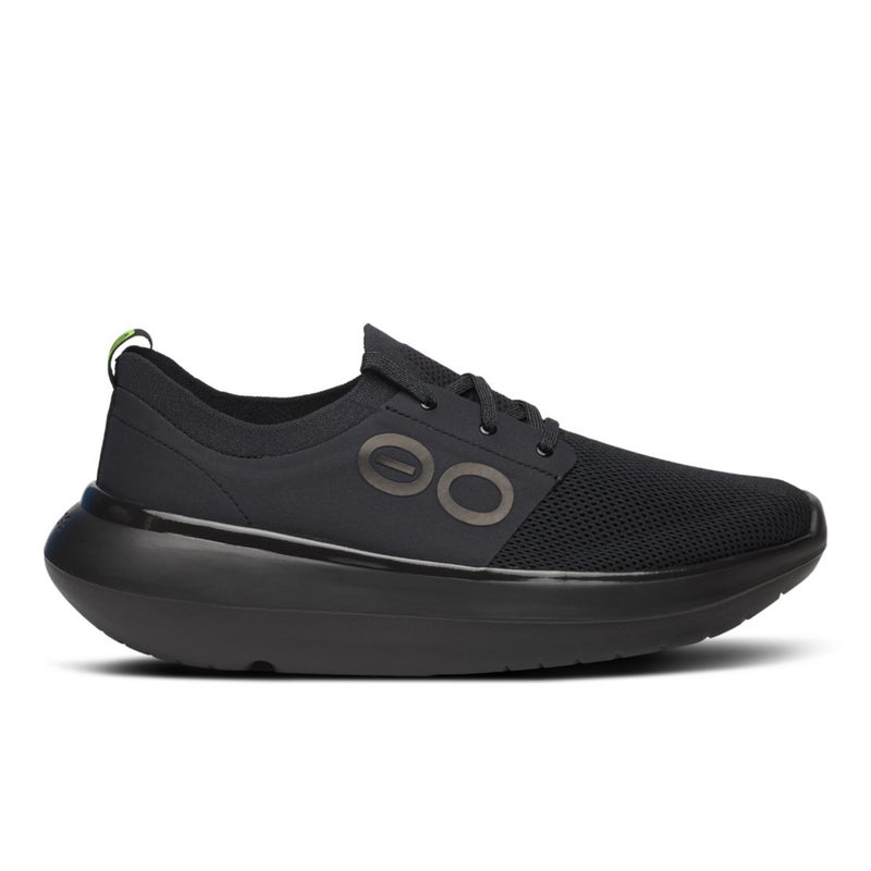 OOFOS OOmy Stride Recovery Shoe, Black - Menâ€™s Size 9 - Image 4