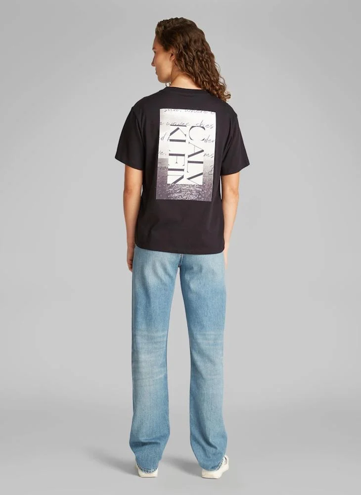 Calvin Klein Jeans Graphic Crew Neck T-Shirt