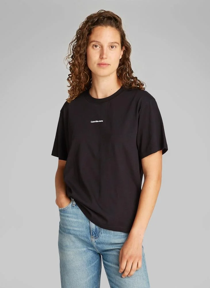 Calvin Klein Jeans Graphic Crew Neck T-Shirt