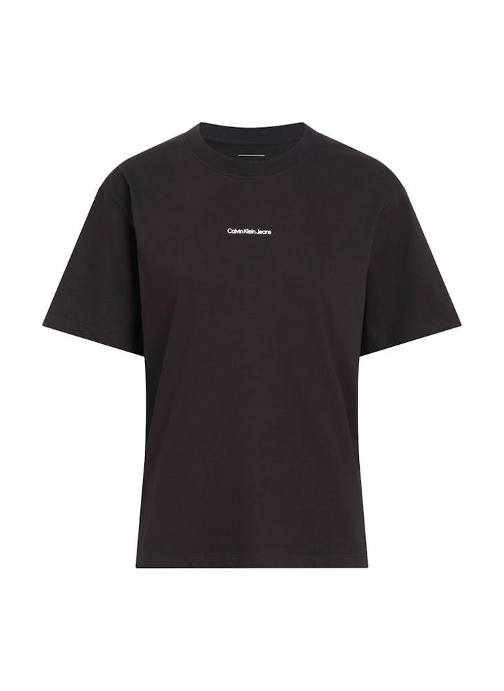 Calvin Klein Jeans Graphic Crew Neck T-Shirt  - Image 5