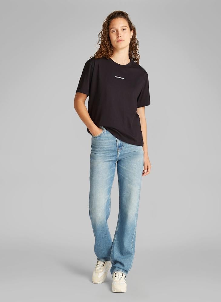 Calvin Klein Jeans Graphic Crew Neck T-Shirt  - Image 4