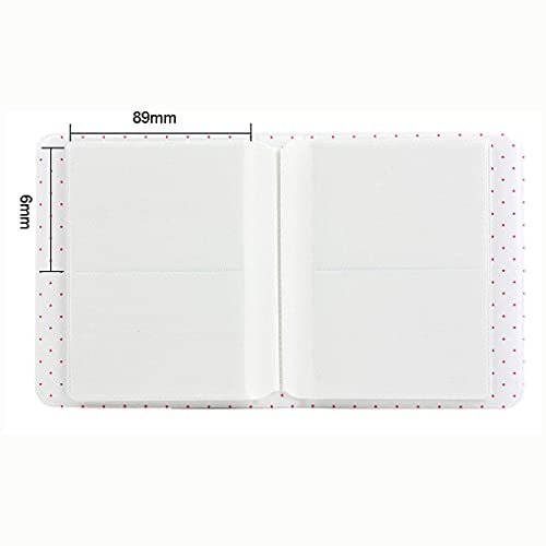 FotoCart [Instax Mini 64 Page Photo Album] Pieces of Moment Book Album Compatible for Films of Fujiflm Instax Mini 7s 8 8+ 9 25 26 50s 70 90 10 11 30 55 20 50 7 LiPlay & Hello Kitty (White) - Image 4