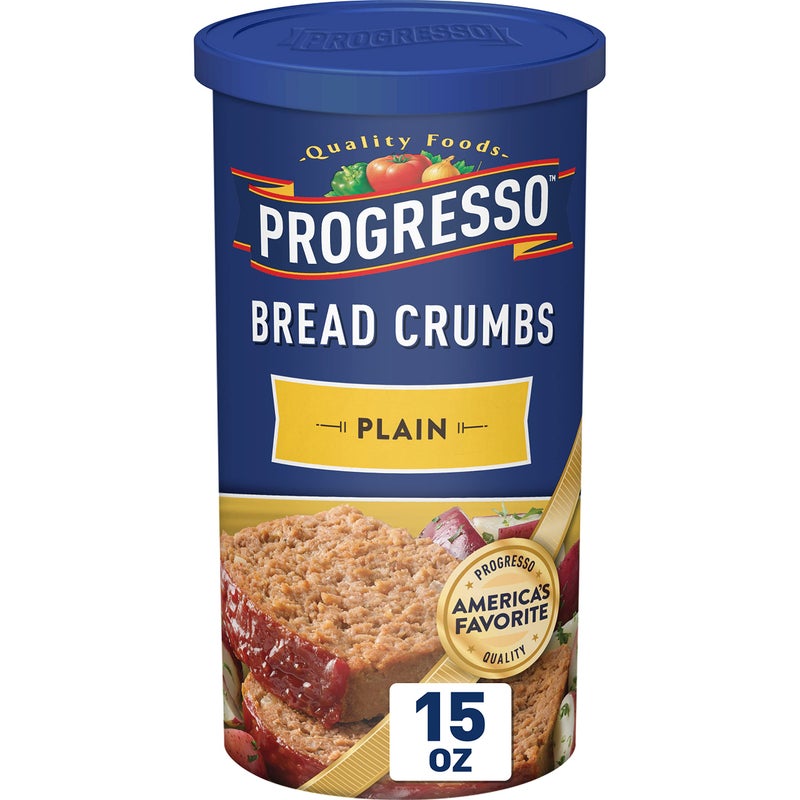 Progresso Bread Crumbs Plain Cooking Ingredient Canister 15 oz - Image 3