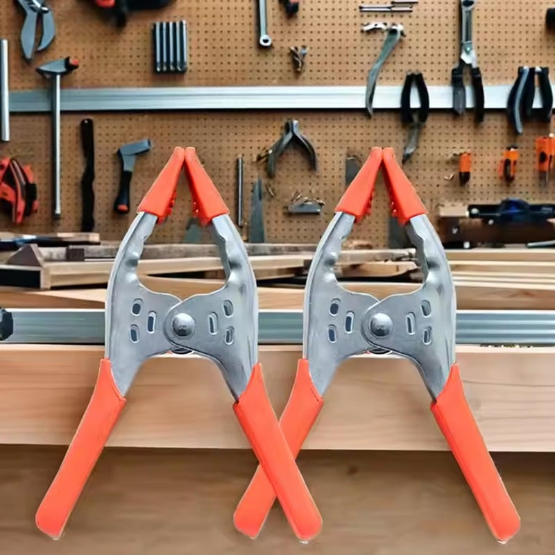 PARDZWORLD PARDZWORLD 6 Inch Spring Clamps Heavy Duty Spring Metal Spring Clamps 3 Inch Mouth Opening For Background Stands Photo Studios Photography Etc 1 Pc - Image 4