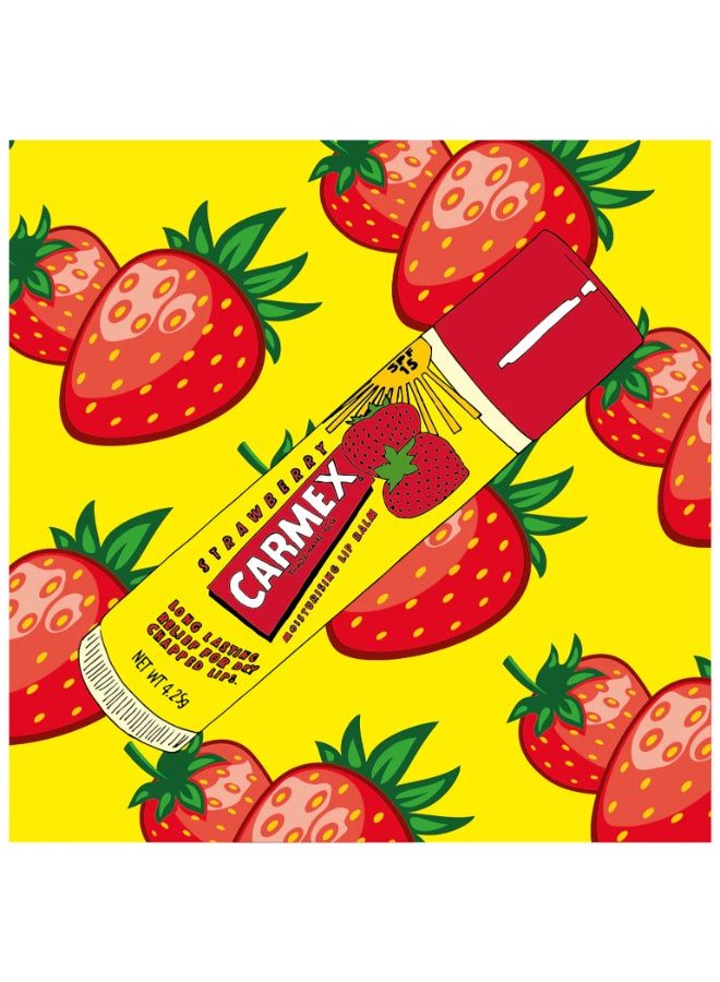CARMEX Stick Strawbery Spf15 Multicolour 4.25grams - Image 4